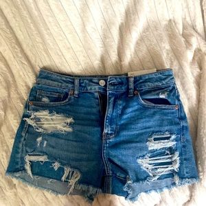 american eagle jean shorts